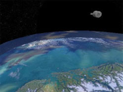 Columbus in Earth Orbit